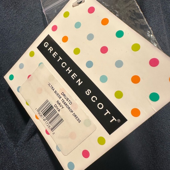 Gretchen Scott Designs Navy Blue Dress - Picture 6 of 7